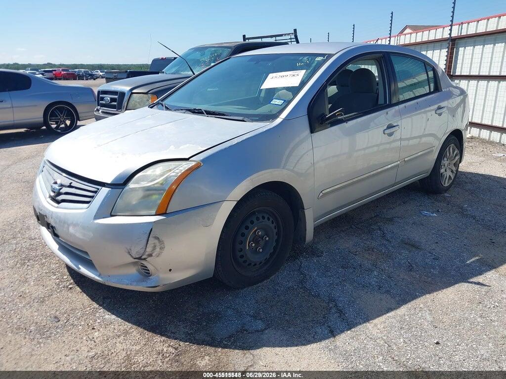 3N1AB6AP5CL683305 2012 NISSAN SENTRA photo no. 2