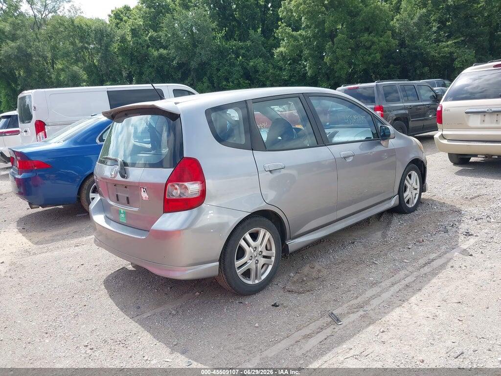 JHMGD38688S066873 2008 HONDA FIT photo no. 4