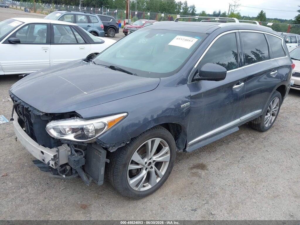 5N1CL0MM1EC526723 2014 INFINITI QX60 HYBRID photo no. 2