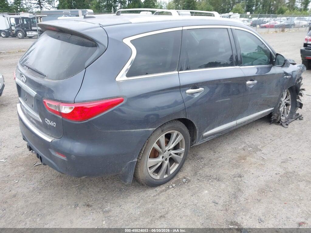 5N1CL0MM1EC526723 2014 INFINITI QX60 HYBRID photo no. 4