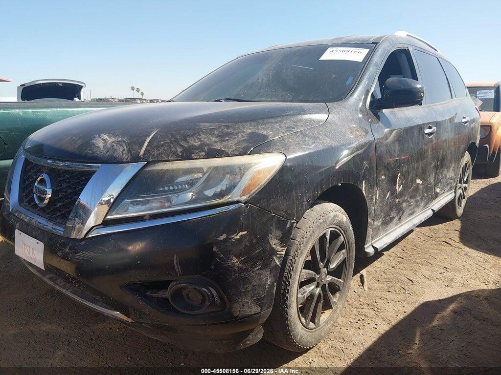 5N1AR2MM8DC655641 2013 NISSAN PATHFINDER photo no. 2