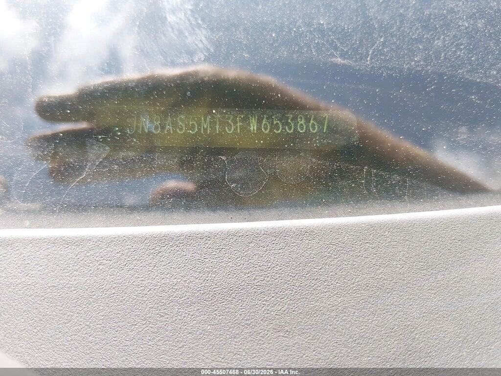 JN8AS5MT3FW653867 2015 NISSAN ROGUE SELECT photo no. 9
