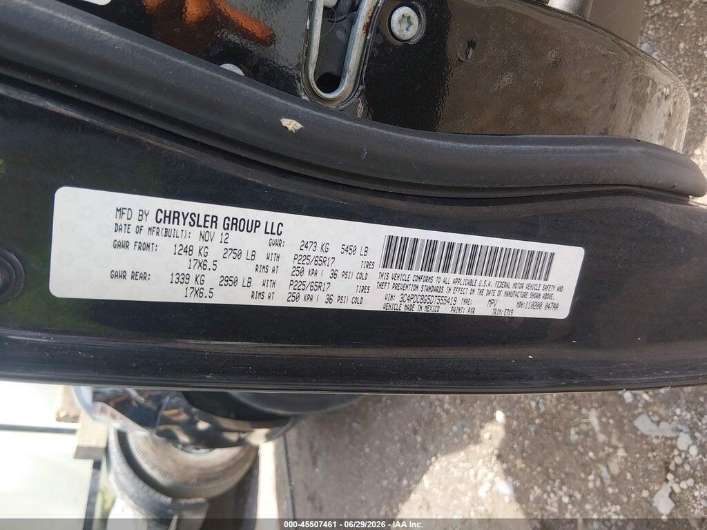 3C4PDCBG5DT555419 2013 DODGE JOURNEY photo no. 9