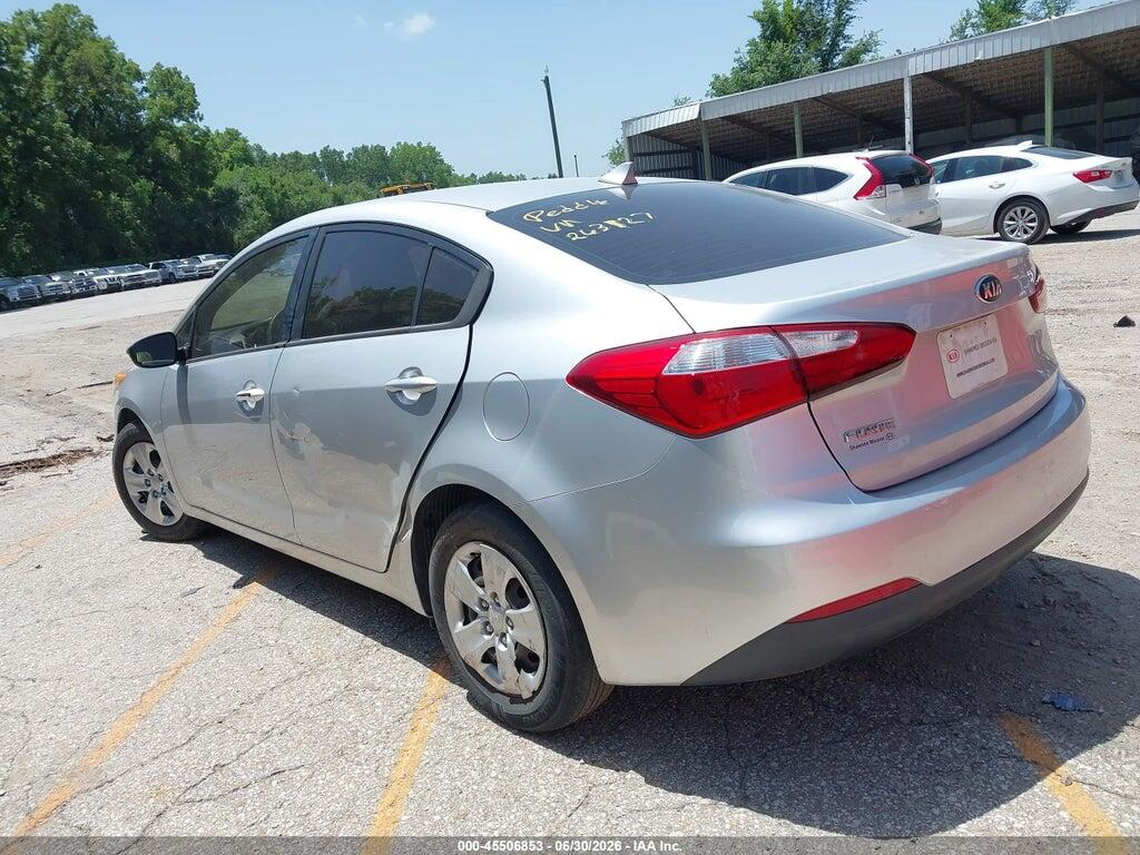 KNAFX4A69F5263127 2015 KIA FORTE photo no. 3