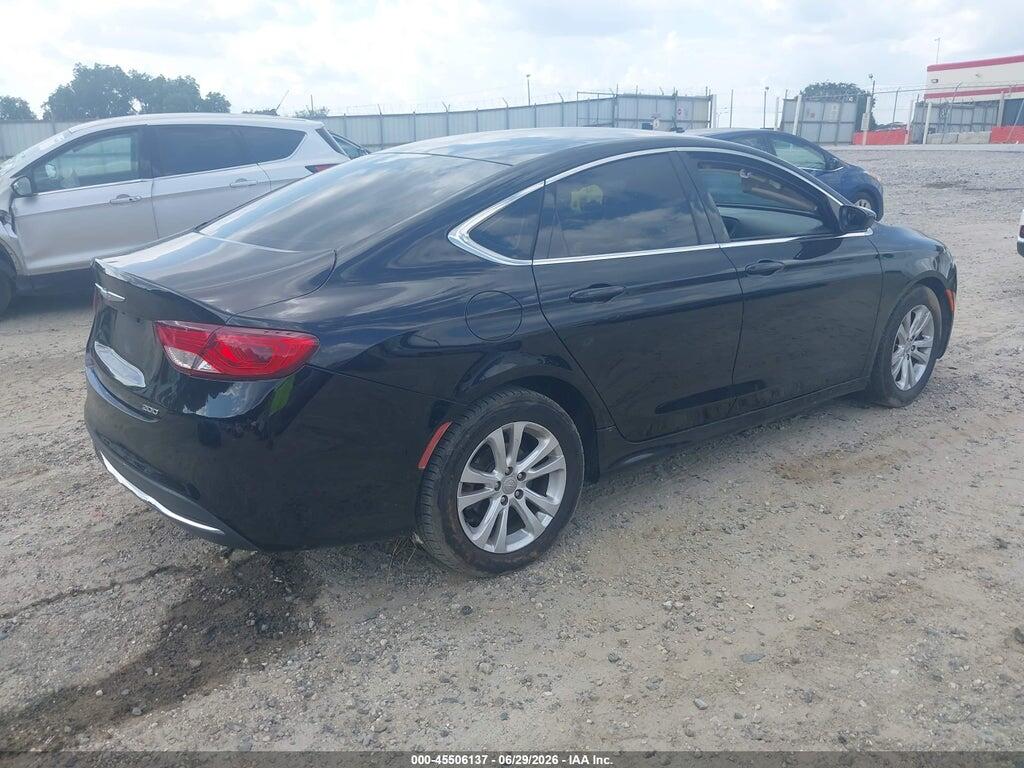 1C3CCCAB6FN576665 2015 CHRYSLER 200 photo no. 4