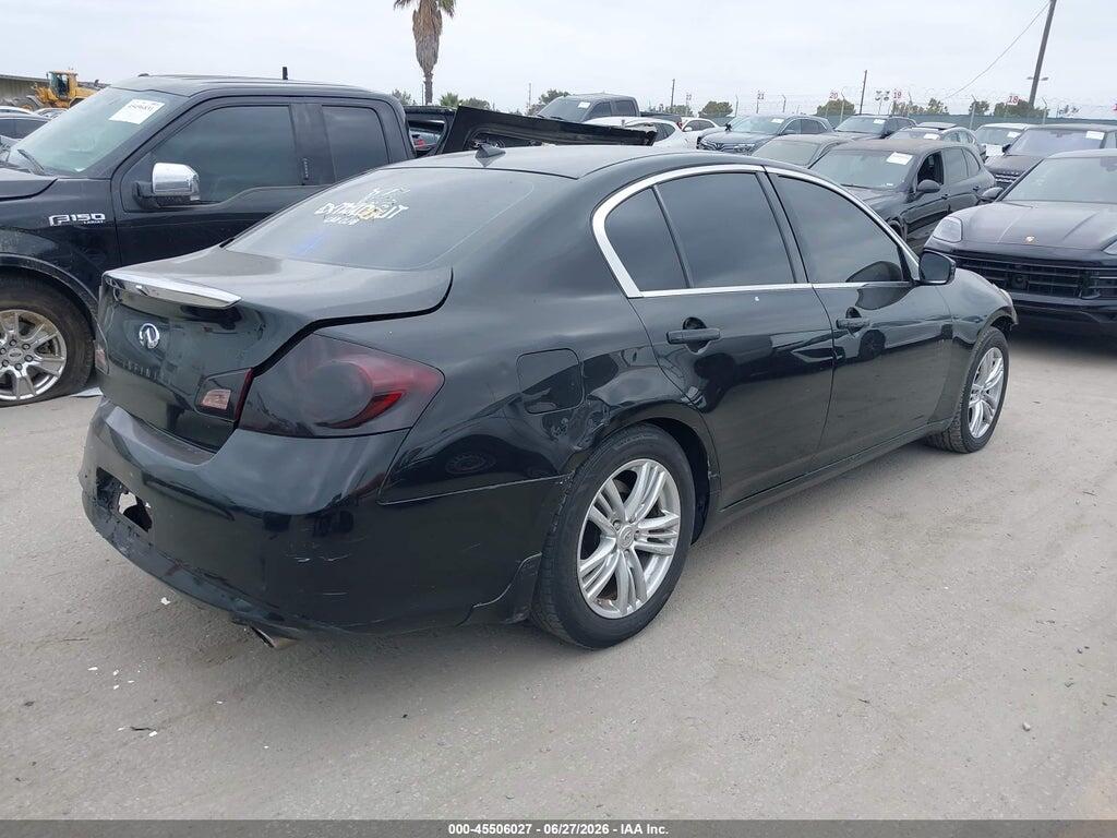 JN1DV6AP2BM602348 2011 INFINITI G25 photo no. 4