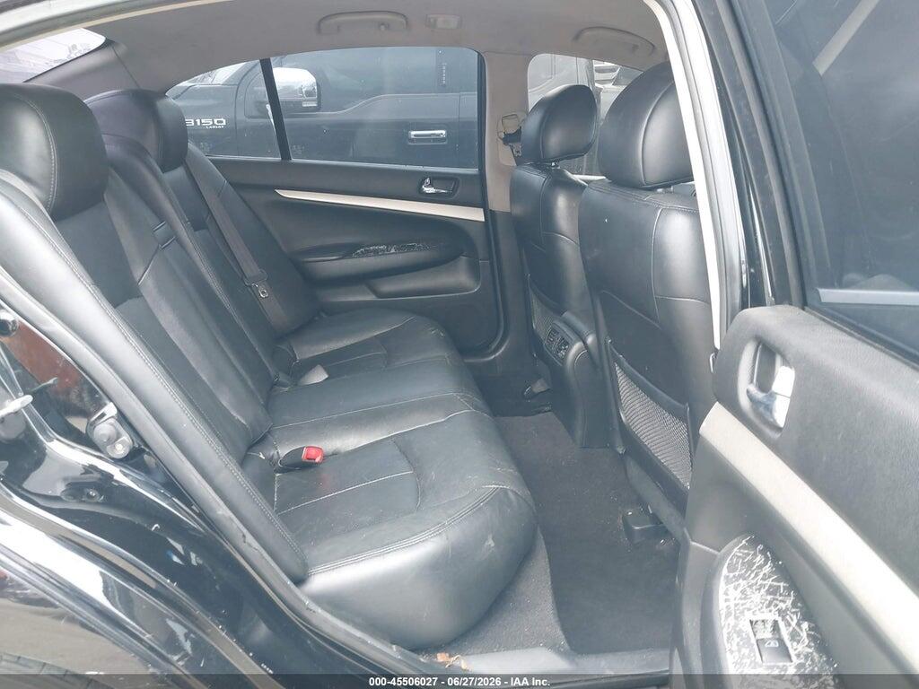 JN1DV6AP2BM602348 2011 INFINITI G25 photo no. 8