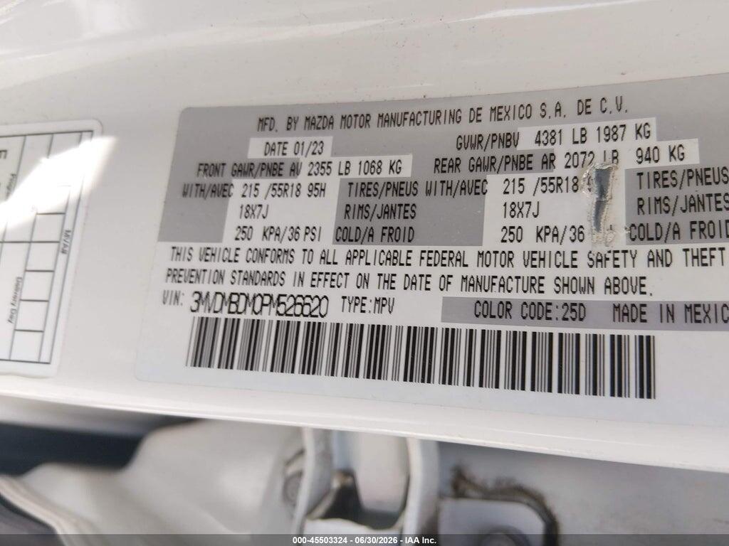 3MVDMBDM0PM526620 2023 MAZDA CX-30 photo no. 9