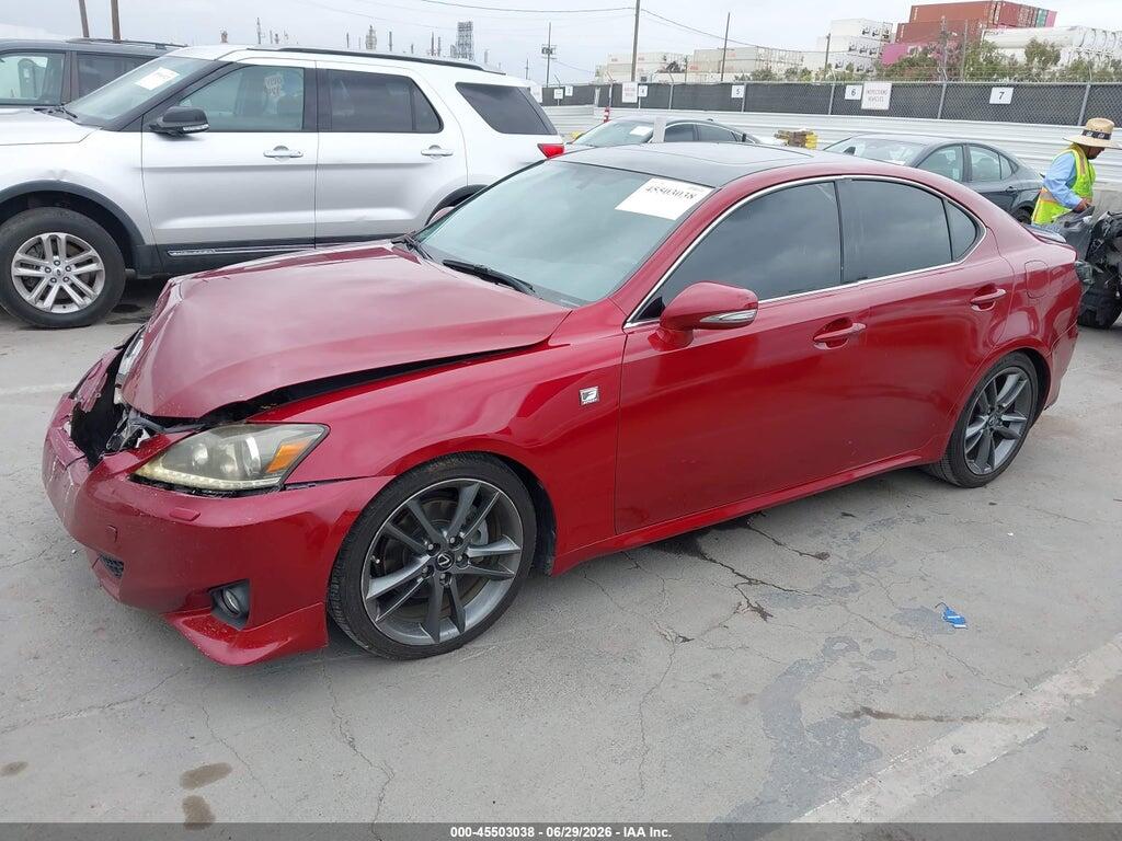 JTHBF5C20B5149790 2011 LEXUS IS 250 photo no. 2