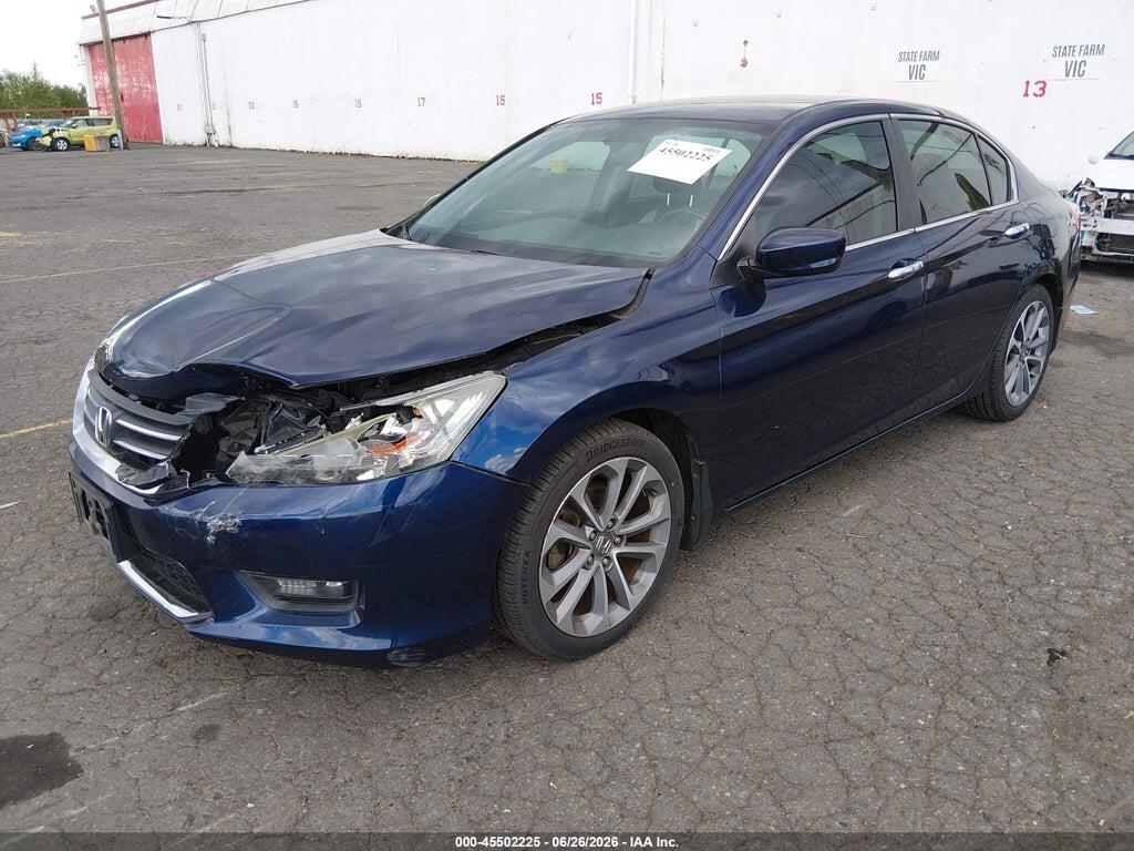 1HGCR2F52EA017080 2014 HONDA ACCORD photo no. 2