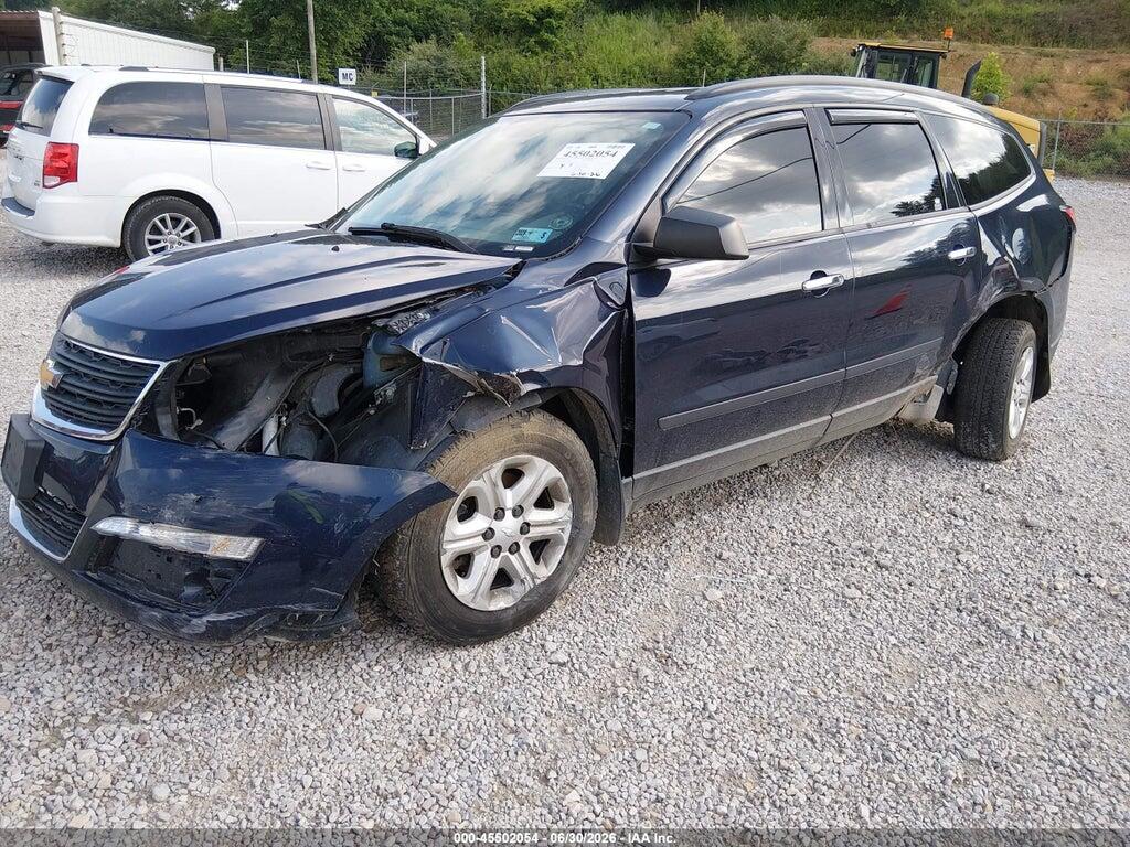 1GNKRFED2HJ217253 2017 CHEVROLET TRAVERSE photo no. 2