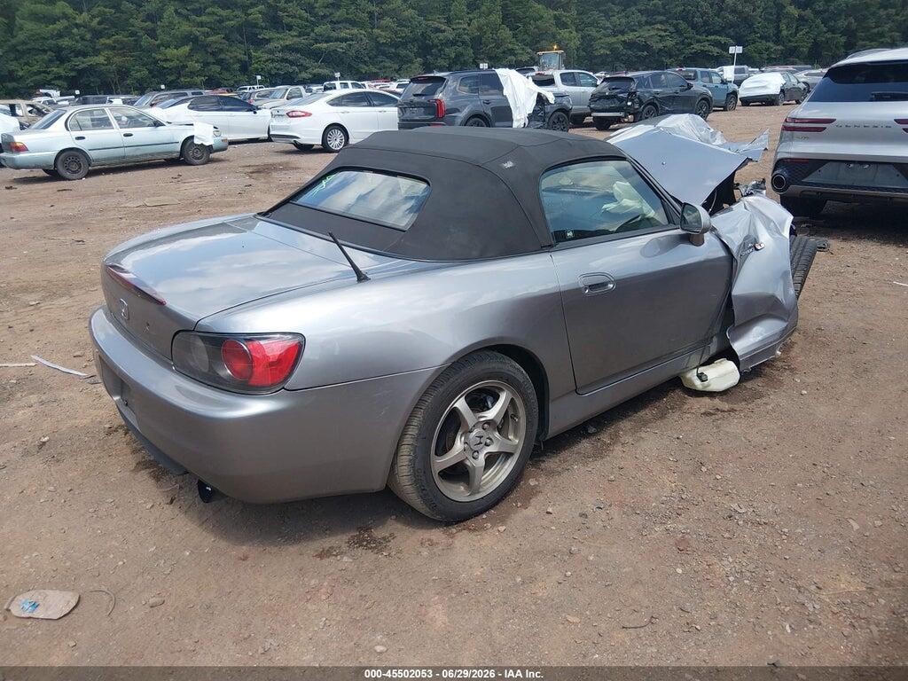 JHMAP114X3T004033 2003 HONDA S2000 photo no. 4