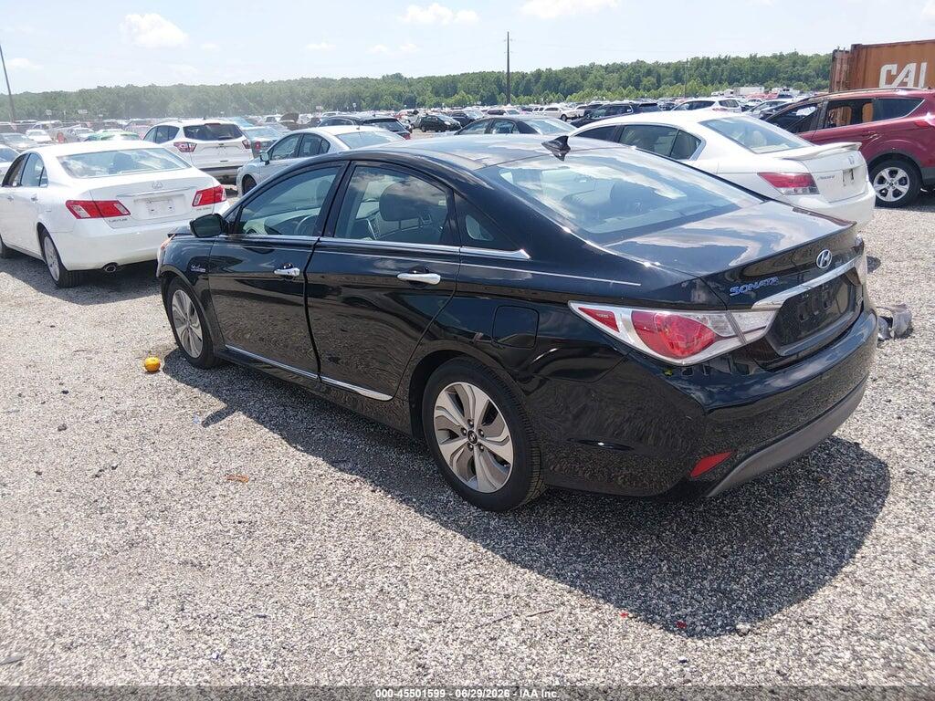 KMHEC4A42EA105075 2014 HYUNDAI SONATA HYBRID photo no. 3