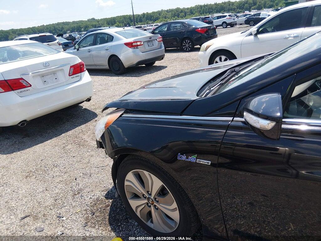 KMHEC4A42EA105075 2014 HYUNDAI SONATA HYBRID photo no. 6