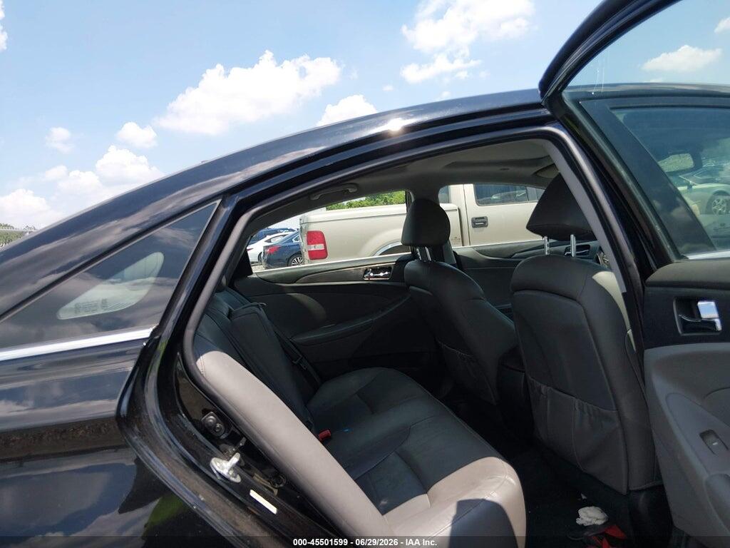 KMHEC4A42EA105075 2014 HYUNDAI SONATA HYBRID photo no. 8