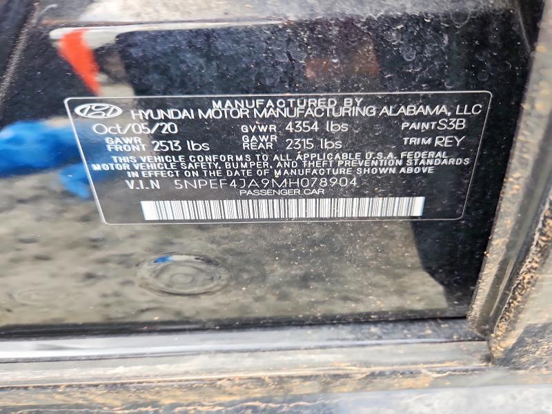 2021 HYUNDAI SONATA SEL — Фото 12 из 12