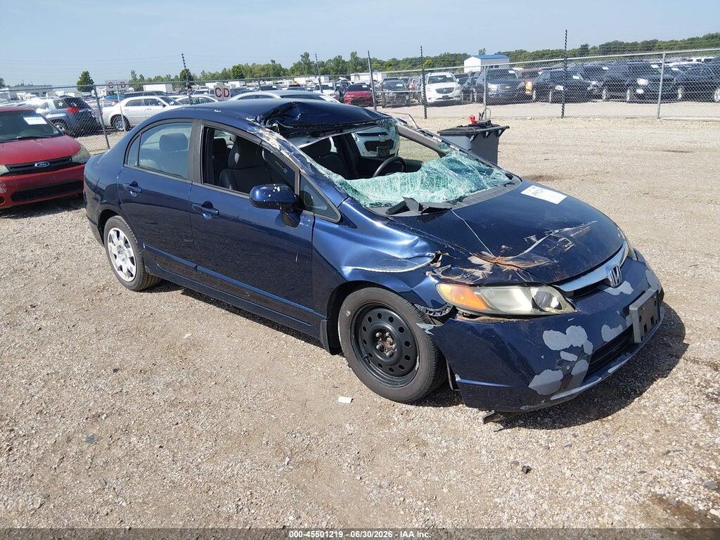 1HGFA165X8L060010 2008 HONDA CIVIC photo no. 1