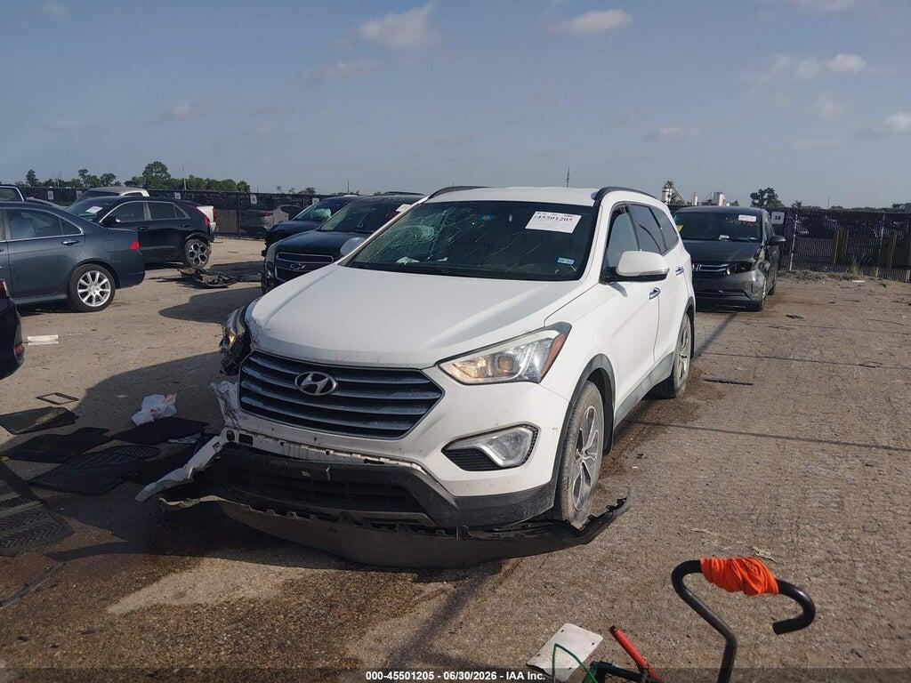 KM8SN4HF2EU043888 2014 HYUNDAI SANTA FE photo no. 2