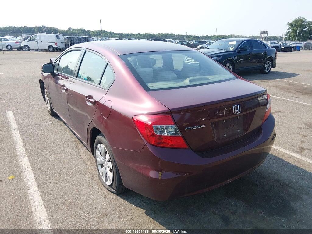 2HGFB2F57CH590394 2012 HONDA CIVIC photo no. 3