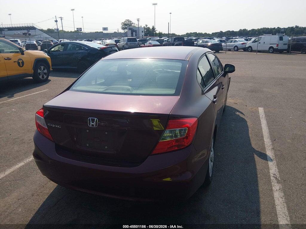 2HGFB2F57CH590394 2012 HONDA CIVIC photo no. 4
