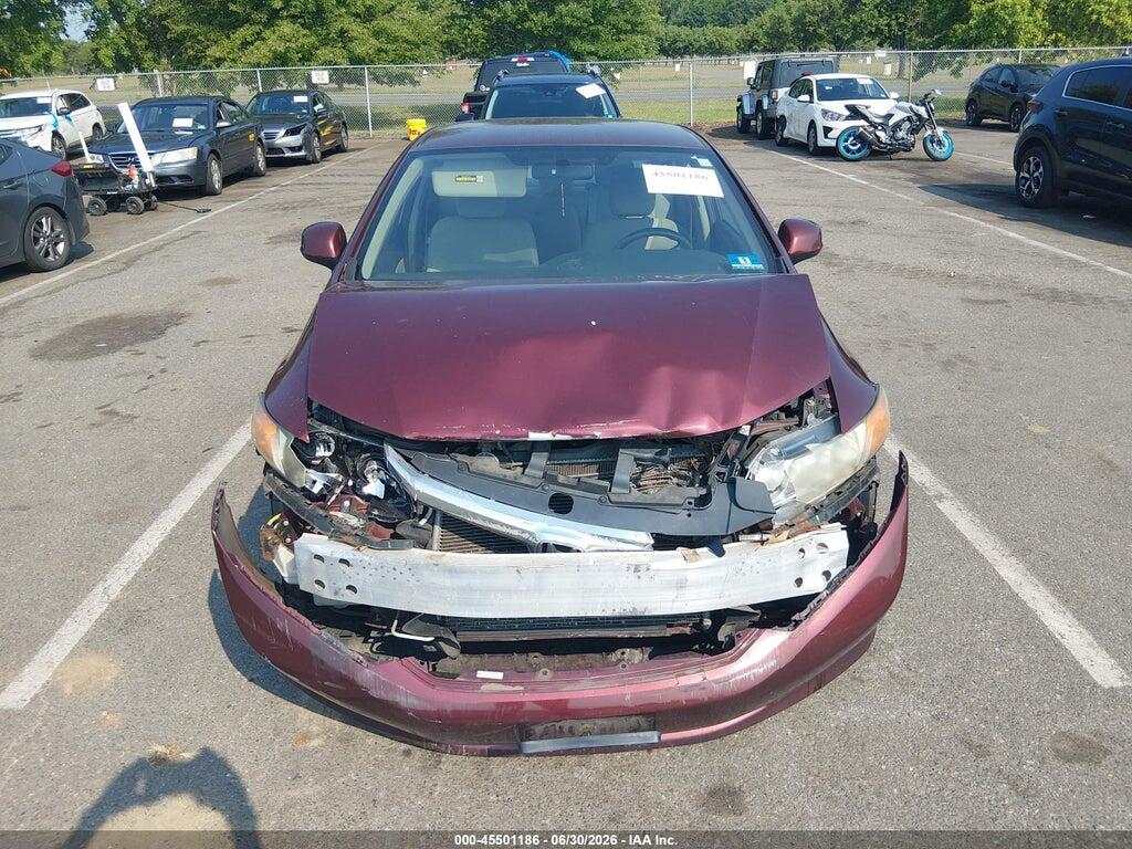 2HGFB2F57CH590394 2012 HONDA CIVIC photo no. 6