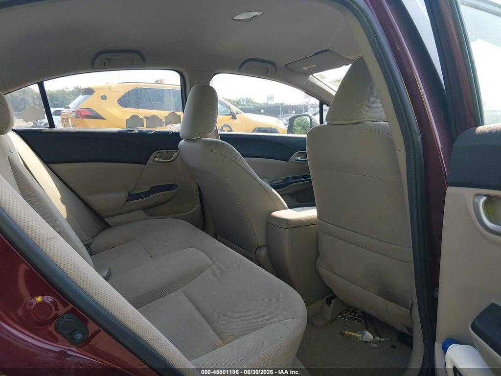 2HGFB2F57CH590394 2012 HONDA CIVIC photo no. 8