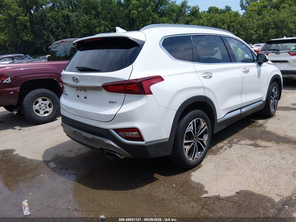 5NMS33AA0LH206559 2020 HYUNDAI SANTA FE photo no. 4