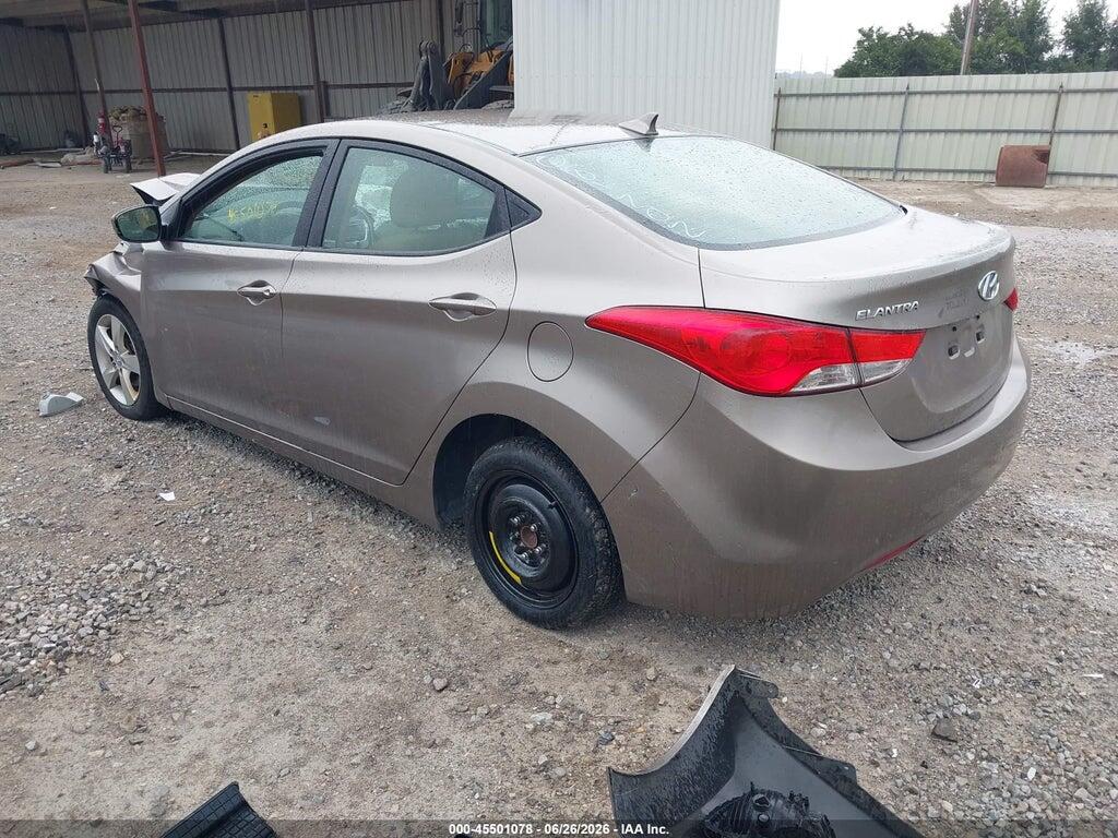 5NPDH4AE4CH081202 2012 HYUNDAI ELANTRA photo no. 3