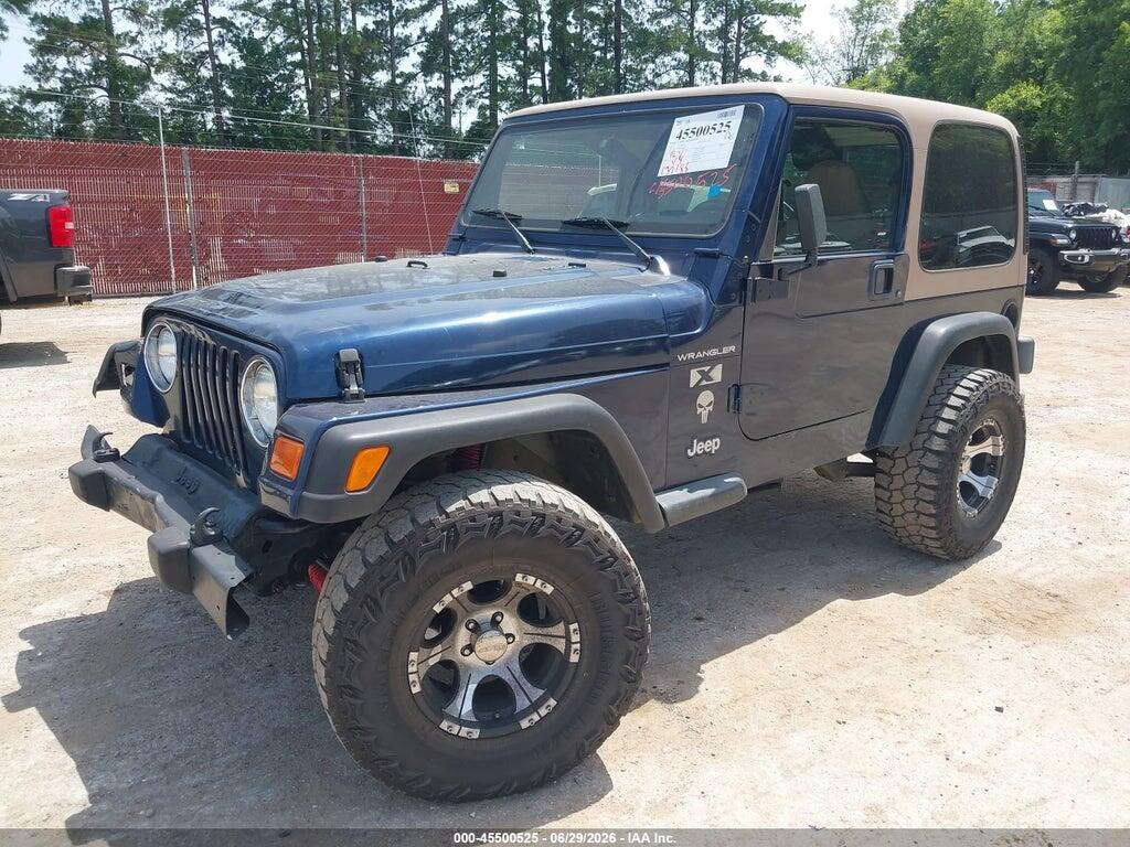1J4FA39S92P764446 2002 JEEP WRANGLER photo no. 2