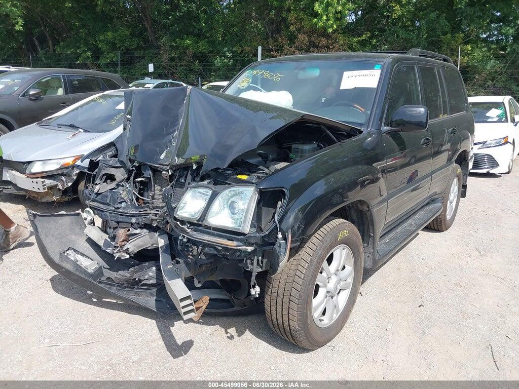 JTJHT00W853549222 2005 LEXUS LX 470 photo no. 2