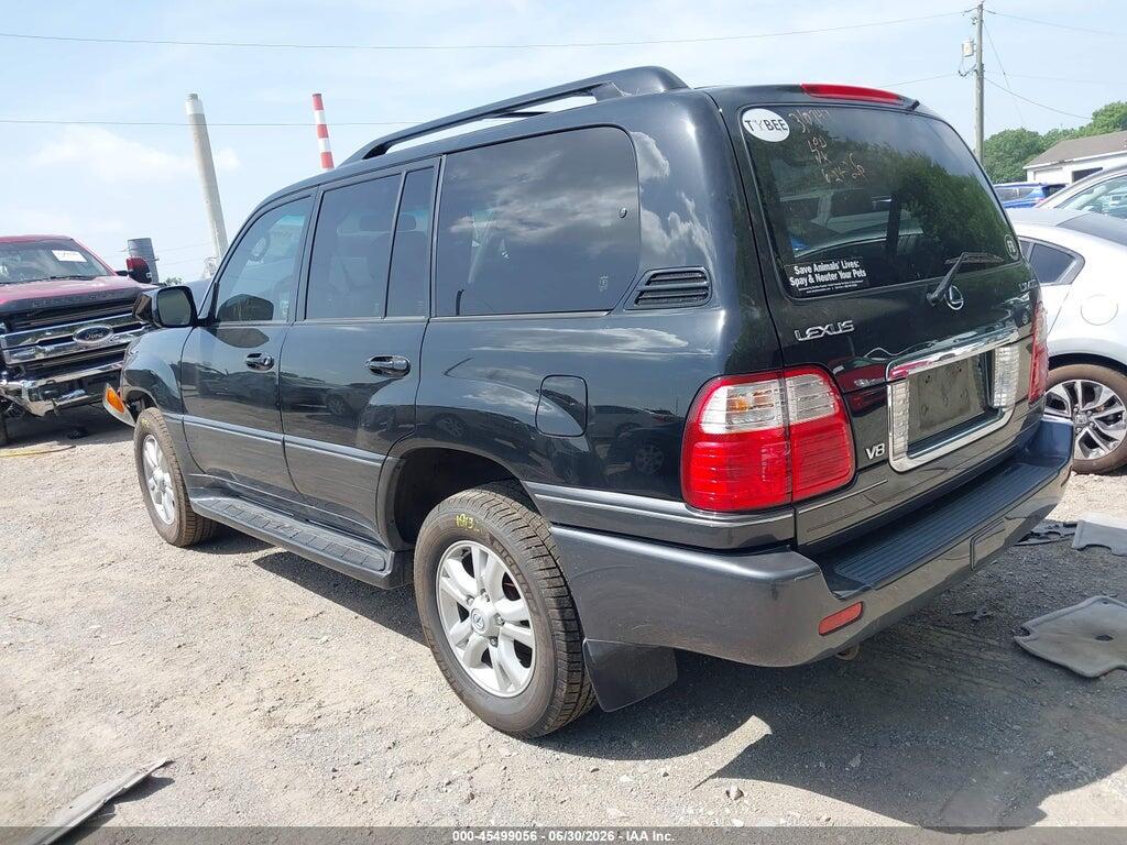 JTJHT00W853549222 2005 LEXUS LX 470 photo no. 3
