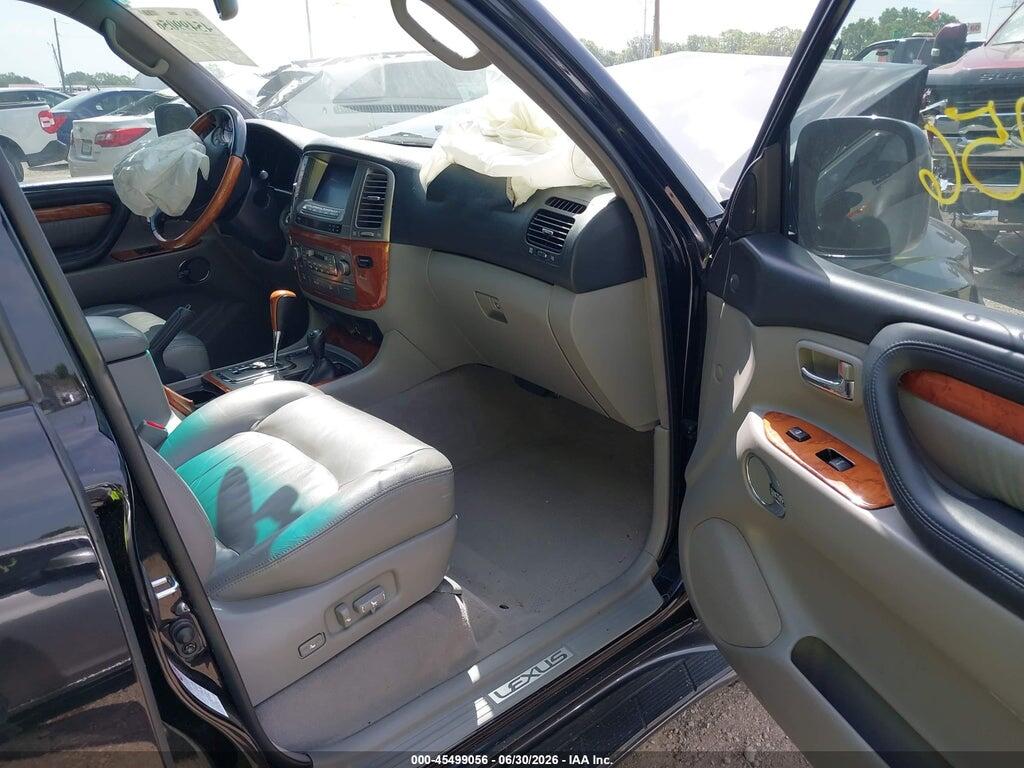 JTJHT00W853549222 2005 LEXUS LX 470 photo no. 5