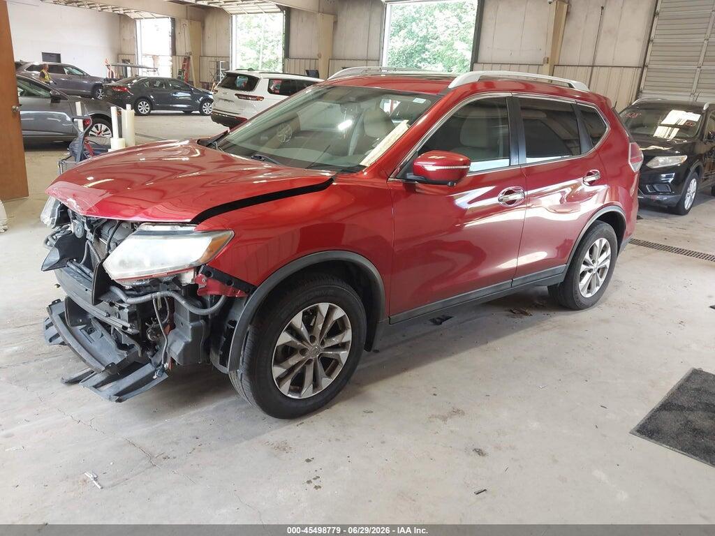 5N1AT2MT2FC766410 2015 NISSAN ROGUE photo no. 2