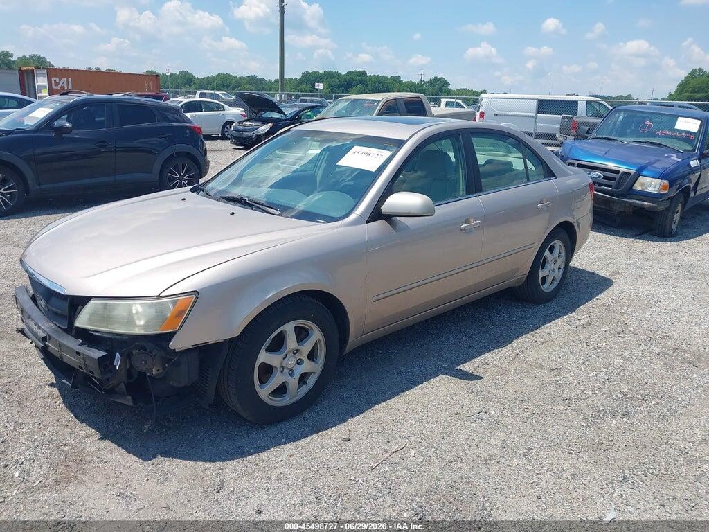 5NPEU46F26H048415 2006 HYUNDAI SONATA photo no. 2
