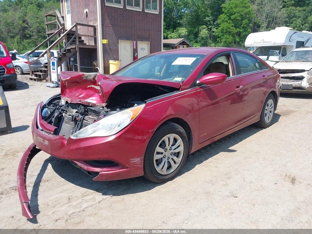 5NPEB4AC3BH196327 2011 HYUNDAI SONATA photo no. 2