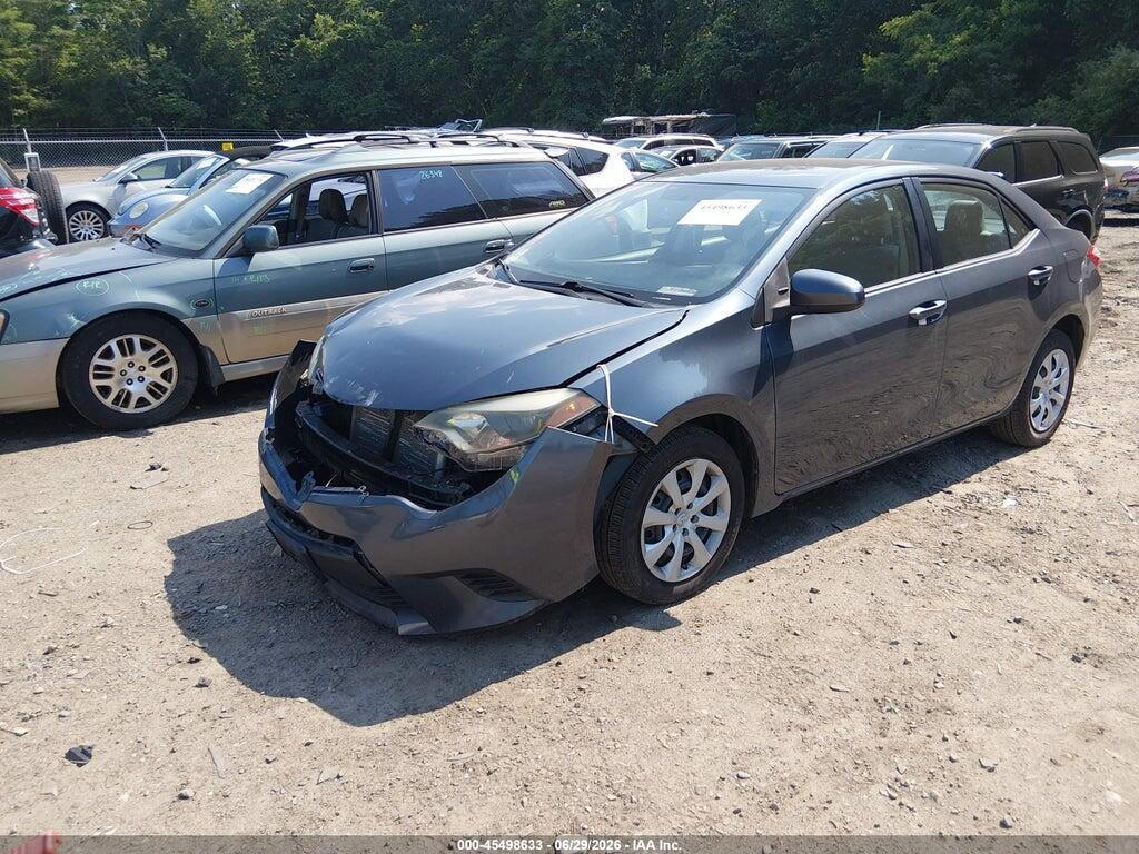 2T1BURHE7EC101714 2014 TOYOTA COROLLA photo no. 2