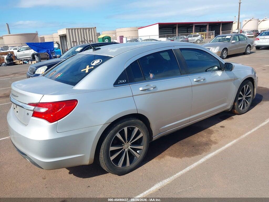 1C3CCBBG6CN297734 2012 CHRYSLER 200 photo no. 4