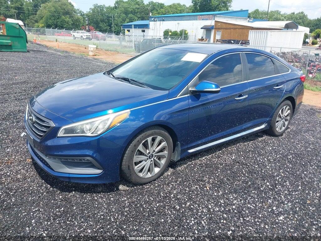 5NPE34AF7FH219735 2015 HYUNDAI SONATA photo no. 2