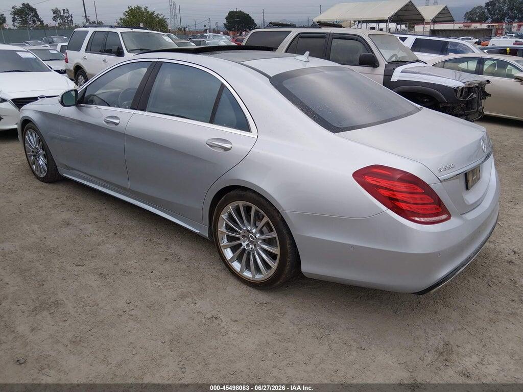 WDDUG8CB4FA203507 2015 MERCEDES-BENZ S 550 photo no. 3