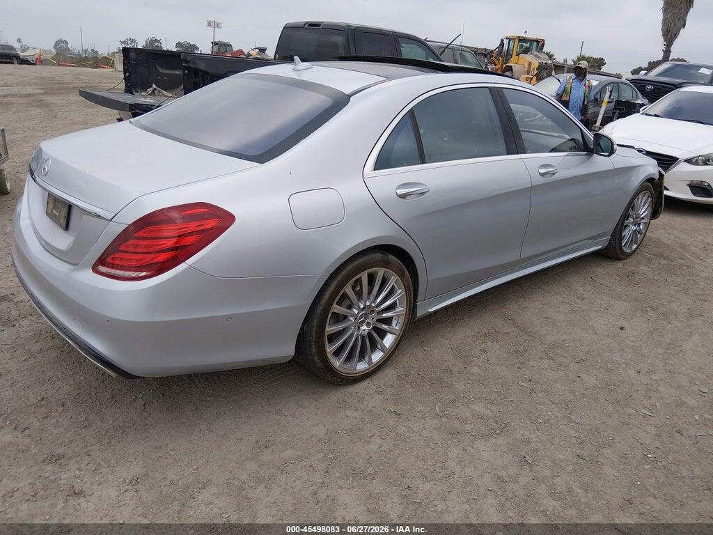 WDDUG8CB4FA203507 2015 MERCEDES-BENZ S 550 photo no. 4