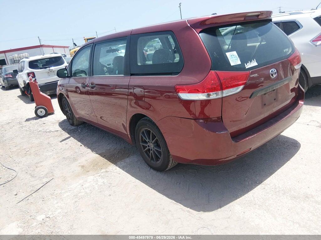 5TDZK3DC2DS281602 2013 TOYOTA SIENNA photo no. 3