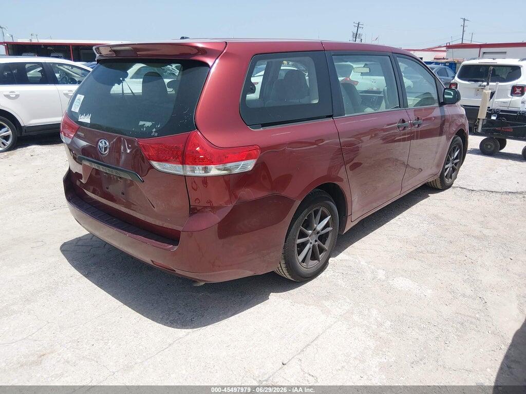 5TDZK3DC2DS281602 2013 TOYOTA SIENNA photo no. 4