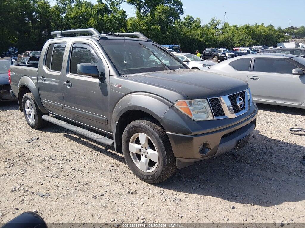 2005 NISSAN FRONTIER 4WD 1N6AD07W35C419563