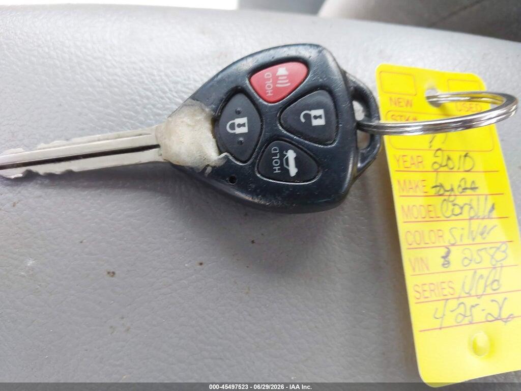 2T1BU4EE0AC442583 2010 TOYOTA COROLLA photo no. 11