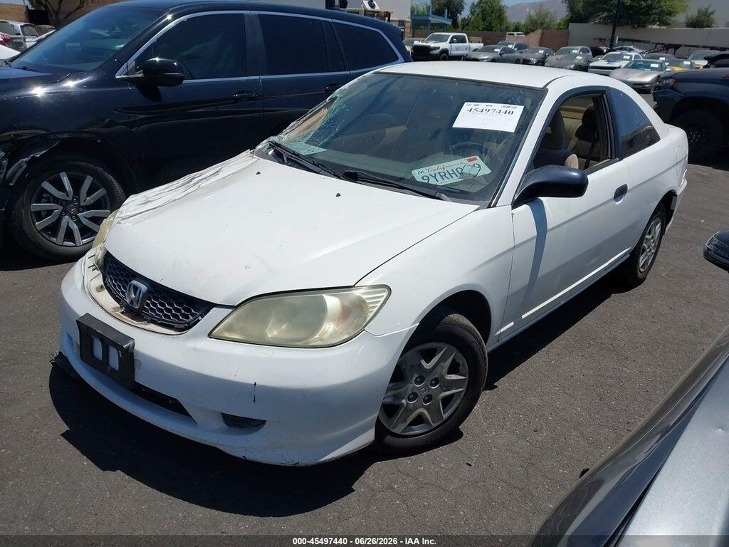 1HGEM22174L048631 2004 HONDA CIVIC photo no. 2