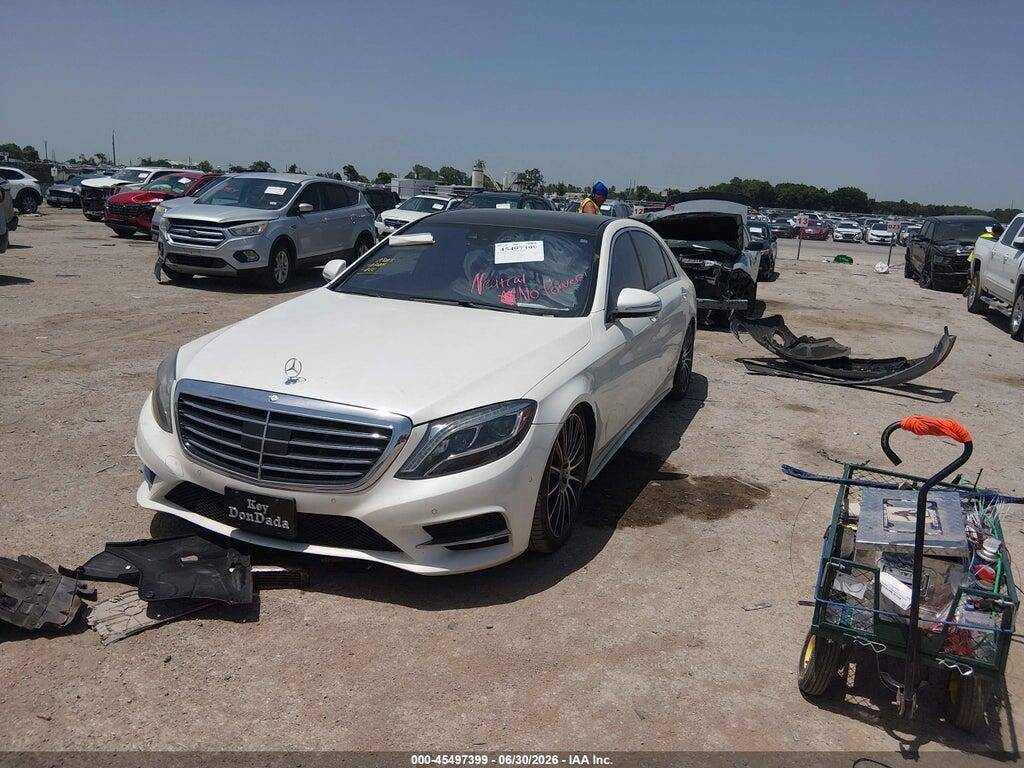 WDDUG8CBXEA029506 2014 MERCEDES-BENZ S 550 photo no. 2