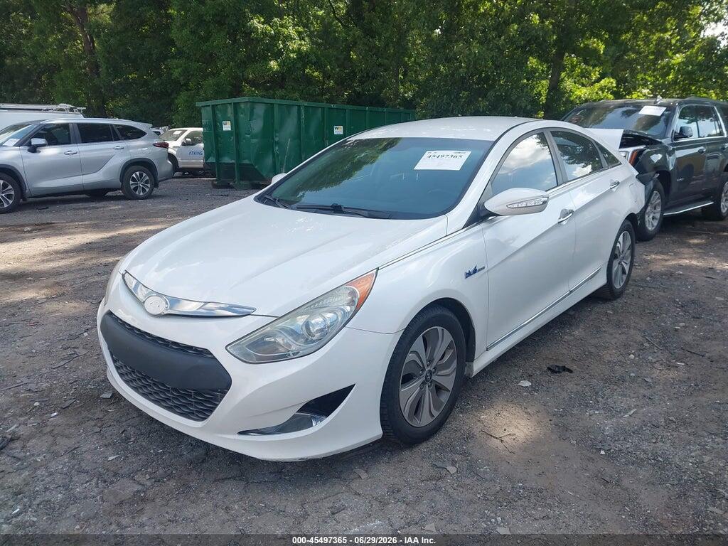 KMHEC4A41DA091653 2013 HYUNDAI SONATA HYBRID photo no. 2