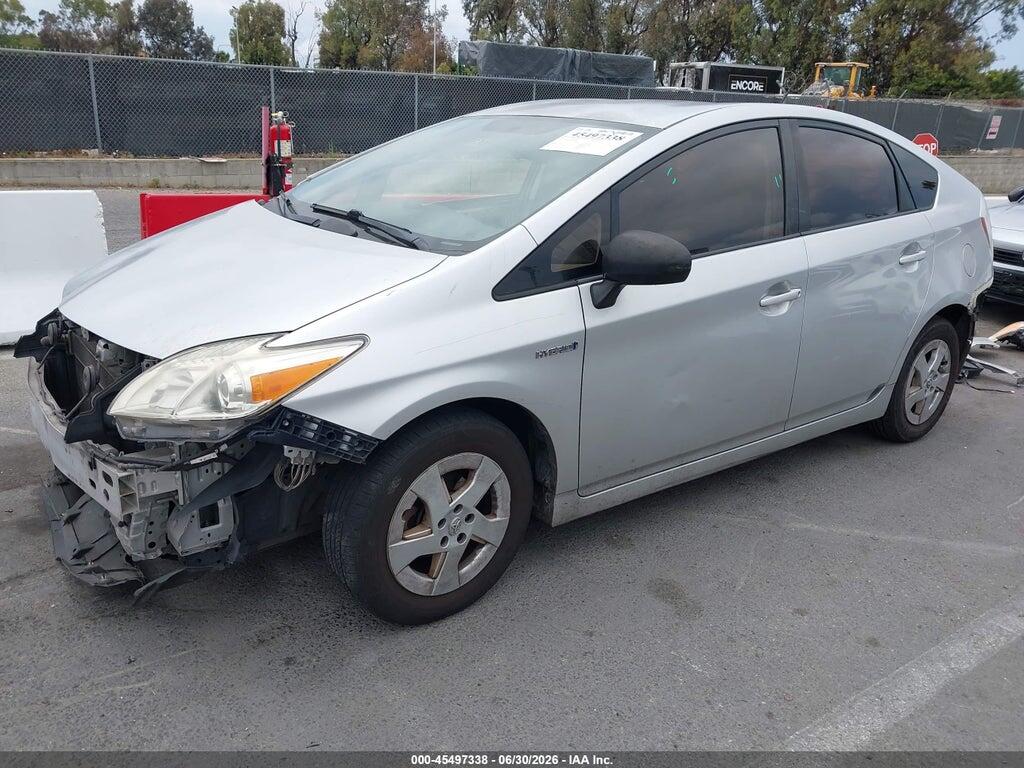 JTDKN3DUXB0262006 2011 TOYOTA PRIUS photo no. 2