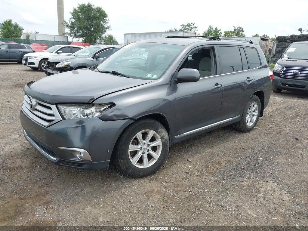5TDBK3EH4CS093884 2012 TOYOTA HIGHLANDER photo no. 2