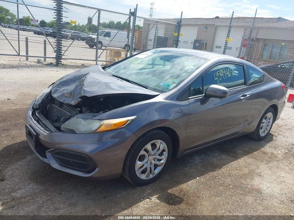 2HGFG3B59EH519150 2014 HONDA CIVIC photo no. 2